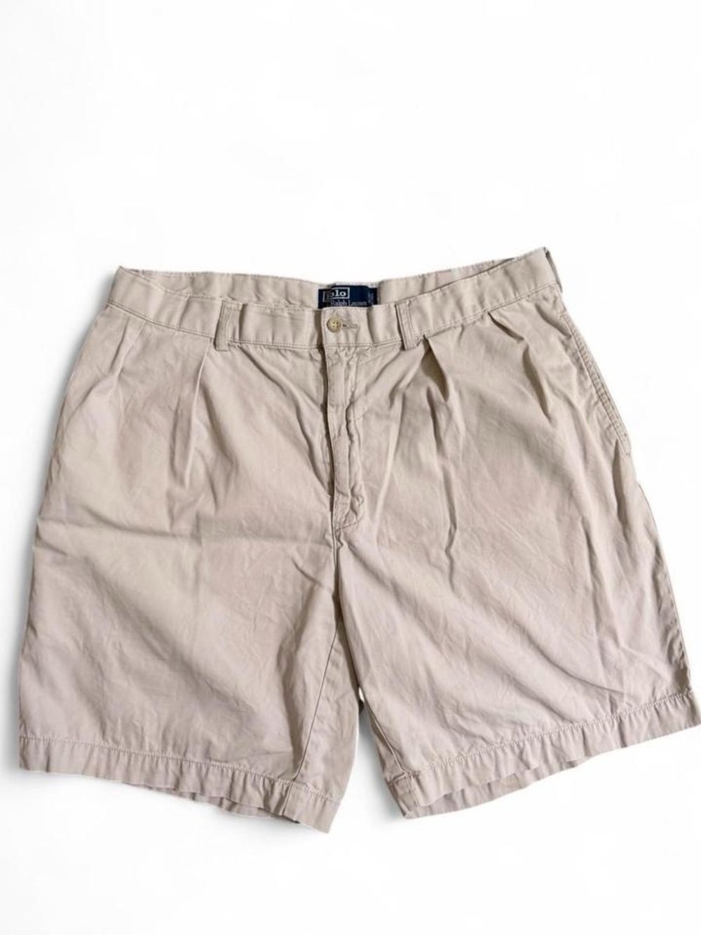 Vintage Ralph Lauren Beige/Tan Classic Chino Tyler Shorts